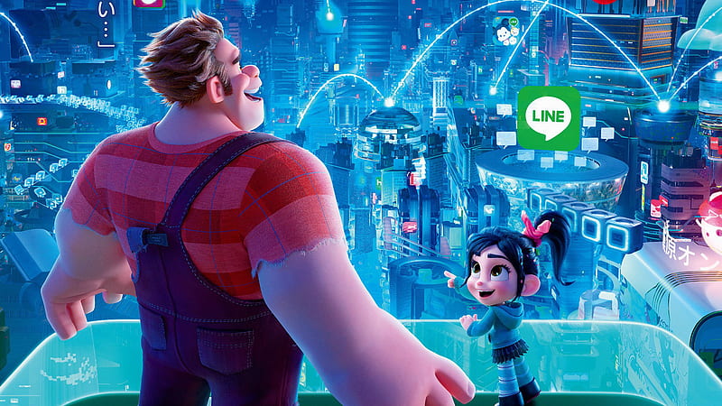 Ralph Breaks The Internet Wreck It Ralph 2 Chinese Poster, wreck-it-ralph-2, 2018-movies, movies, animated-movies, HD wallpaper