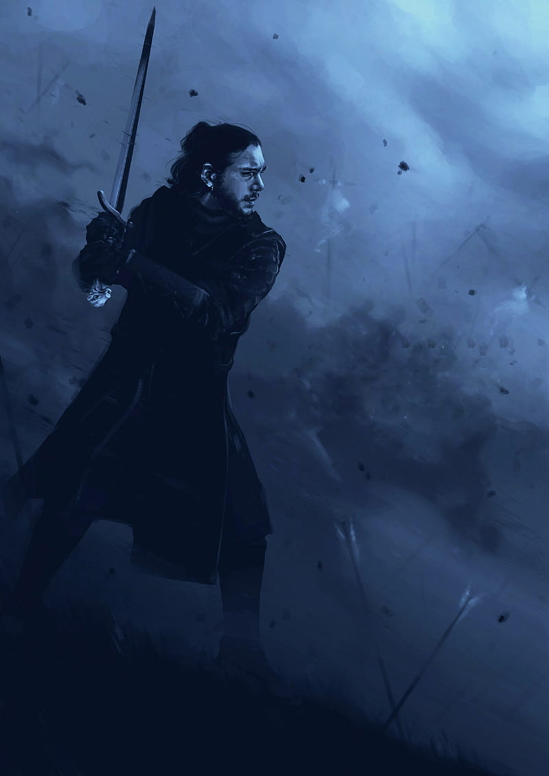 Jon Snow Game Of Thrones Art, HD phone wallpaper | Peakpx