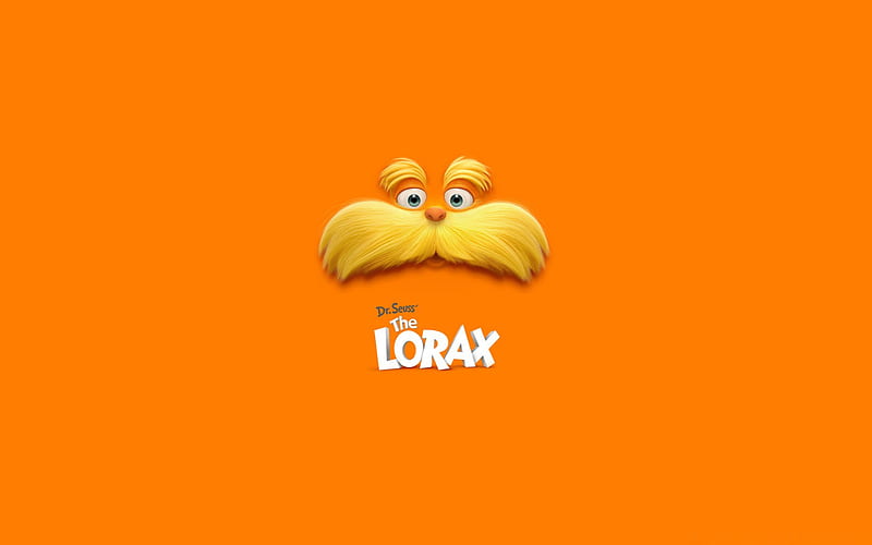 the lorax 2012-Cartoon animation film Selected, HD wallpaper
