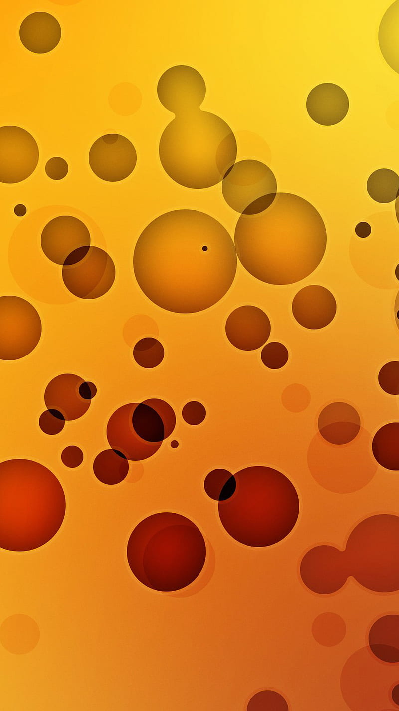 Cool, abstract, awesome, circles, gold, nice, HD phone wallpaper