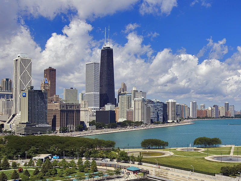 The Gold Coast of Chicago Illinois-graphy selected fourth series, HD wallpaper