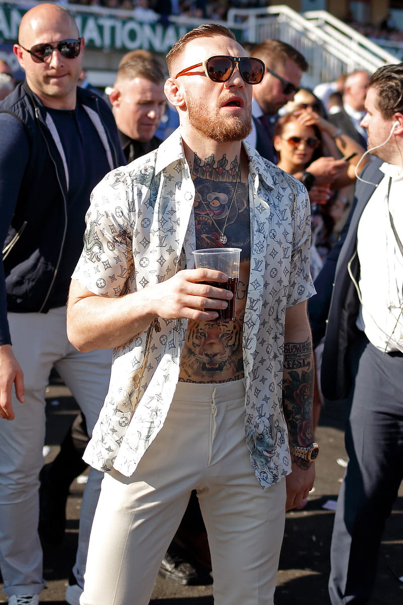 SPOTTED: Connor McGregor Rocks Fitted Louis Vuitton Tracksuit & Sneakers –  PAUSE Online