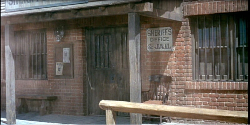 Sheriff's Office and Jail, Building, Old West, Entertainment, Movies, HD wallpaper