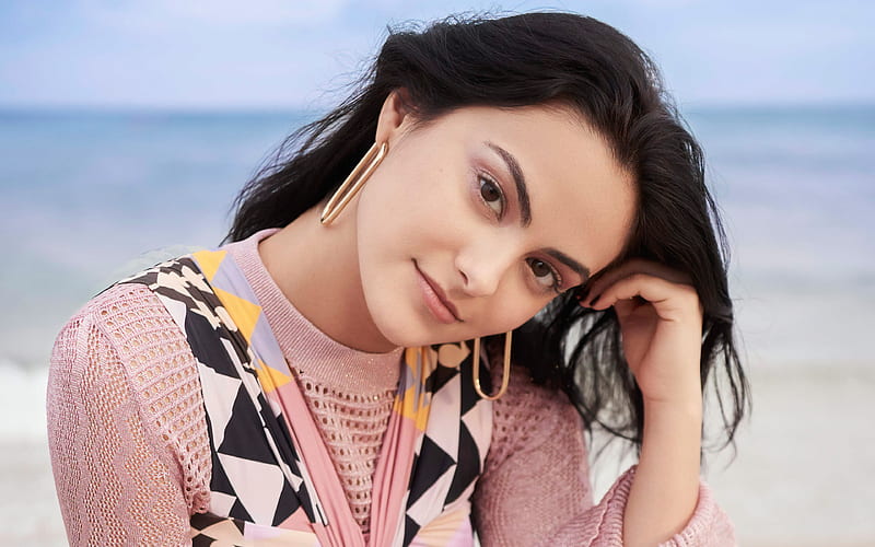 Camila Mendes, 2019, american actress, brunette woman, beauty, american celebrity, Camila Mendes hoot, HD wallpaper