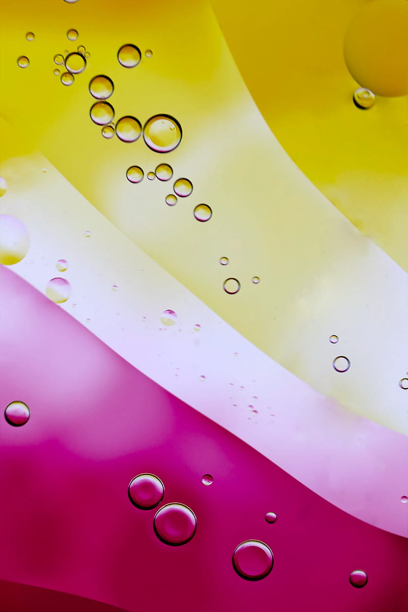 bubbles, liquid, water, stripes, HD phone wallpaper
