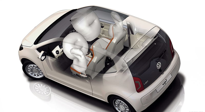 Volkswagen UP! Occupant protection systems in the up! , car, HD wallpaper