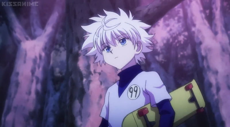 Hunter X Hunter Killua in Forest Dark Wallpapers - Killua Wallpaper