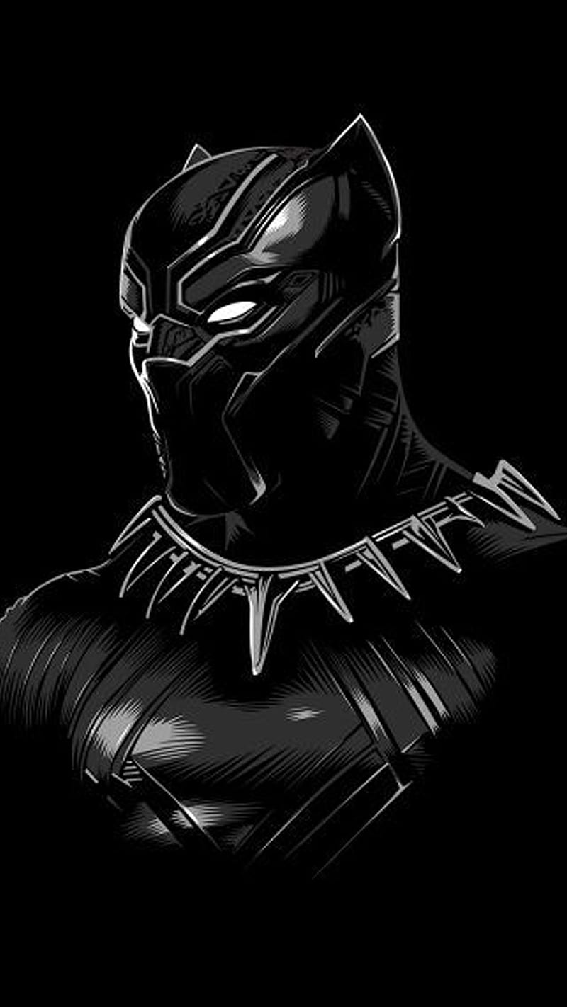 Black Panther Black Abstract Digital Art 4K Wallpaper iPhone HD Phone #7560i