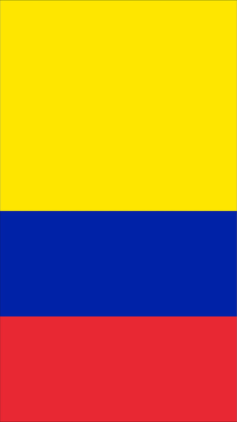 colombia, america, flag, HD phone wallpaper