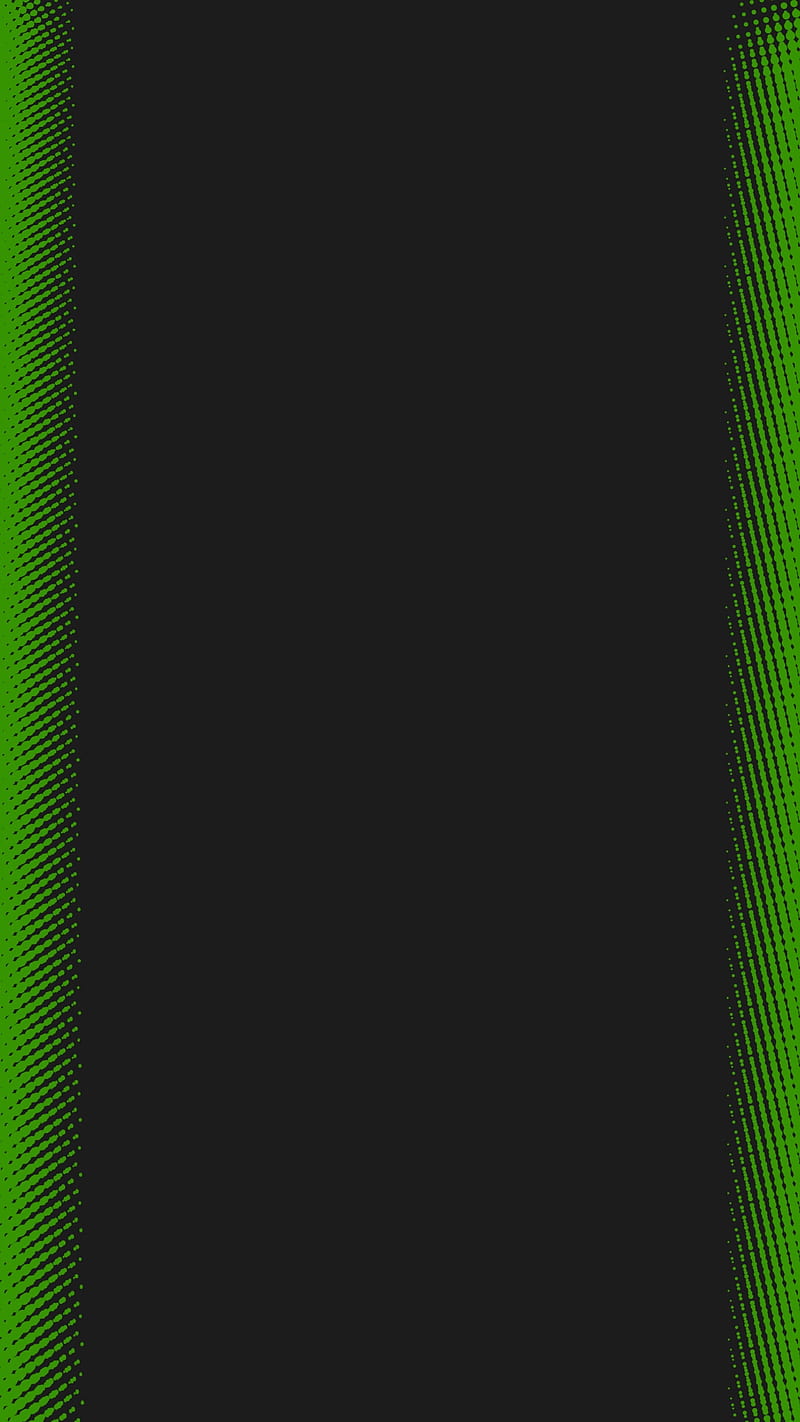 Green Dot Edges, FMYury, abstract, black, circles, color, colorful, colors, dots, frame, gradient, lines, HD phone wallpaper