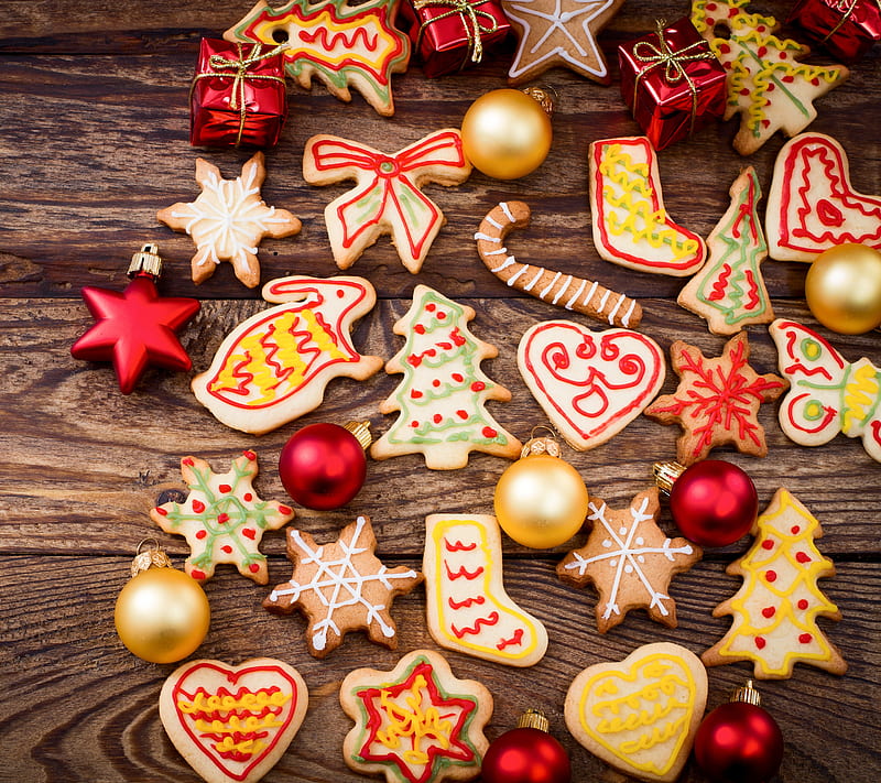 Christmas Cookies, christmas, holiday, x-mas, xmas, HD wallpaper