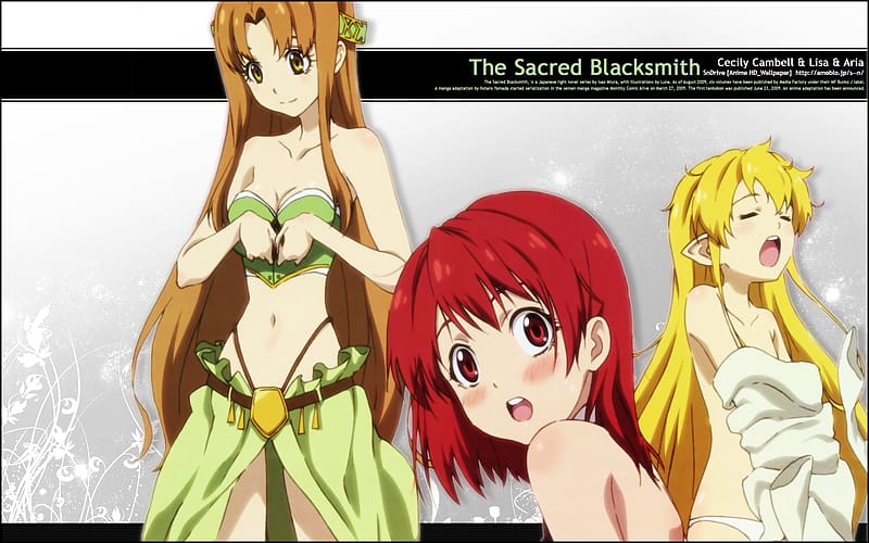 Anime, The Sacred Blacksmith, HD wallpaper