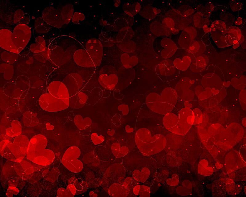 Hearts Background, love, red, HD wallpaper | Peakpx