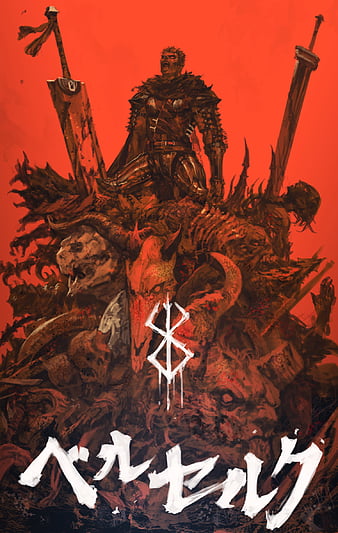 Berserk Guts Anime Poster Flag 321054