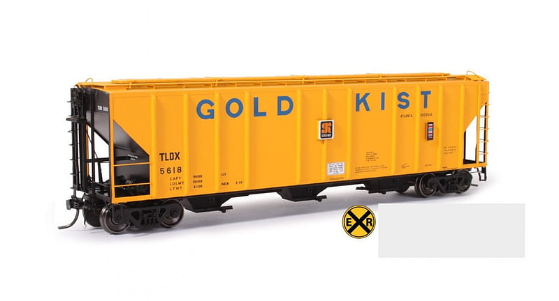 PS-2CD 4427 Covered Hopper HO scale train, railroad, collectible, train, hobby, HD wallpaper