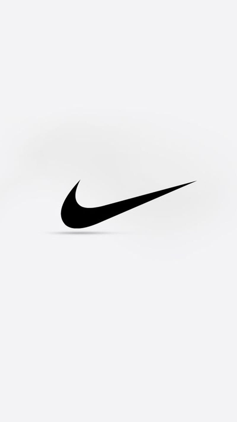 Nike, black white, HD phone wallpaper