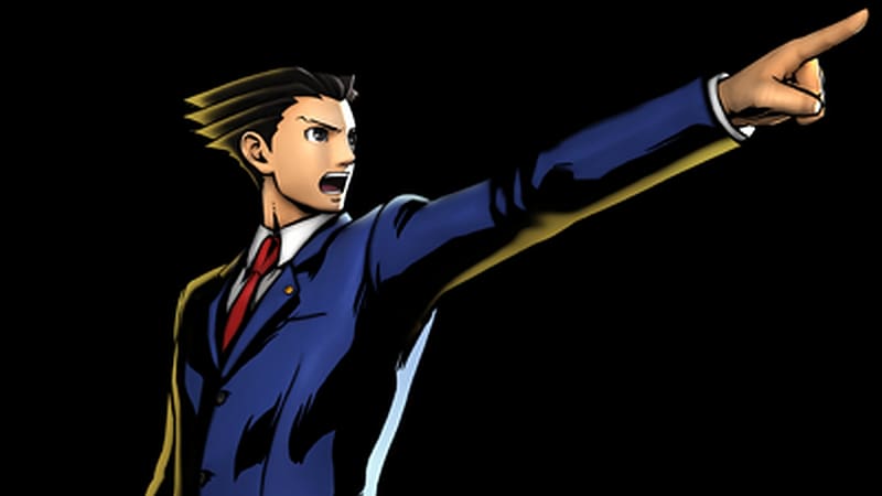 Wallpaper : video games, Spiky Hair, ace attorney, phoenix wright, Apollo  Justice, Trilogy, Capcom, suits, red tie, blue tie, vest, white shirt,  memes, The Office, Lapel Pin, embarrassed, smiling, open mouth, red