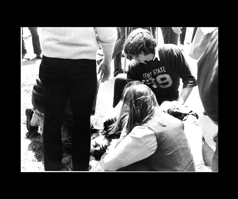 Kent State Shooting (May 4th 1970), Shooting, Students, Kent State University, Protest, HD wallpaper