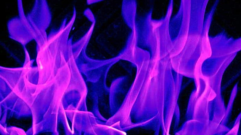 Dark Purple Blue Flames Dark Purple, HD wallpaper