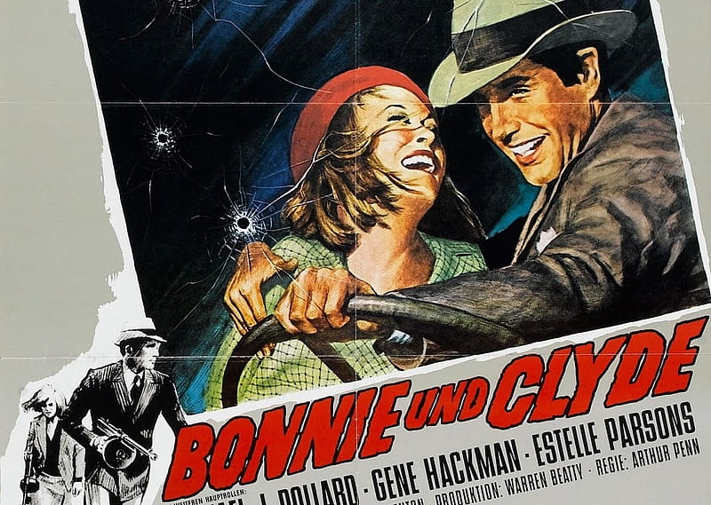 Living with Evil: Crime and Sexuality in Bonnie and Clyde and Chinatown, Bonnie and Clyde Movie, HD wallpaper
