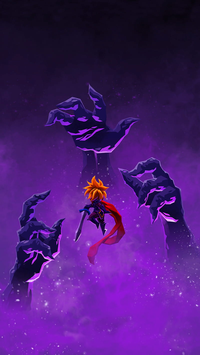 game art, purple background, video games, purple, vertical, HD phone wallpaper
