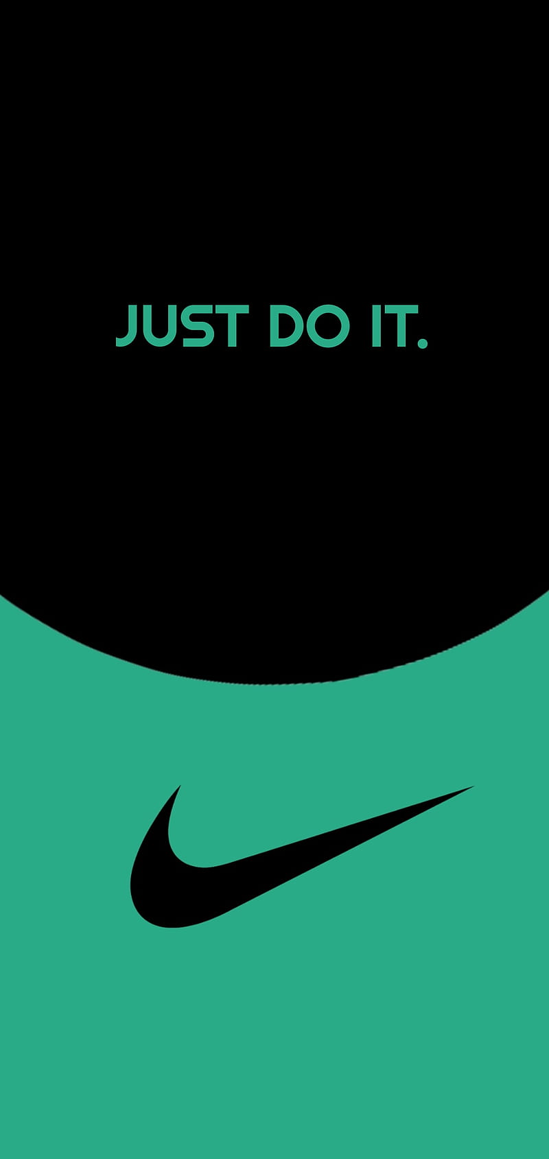 Nikeminty, black, green, just do it, nike, HD phone wallpaper | Peakpx