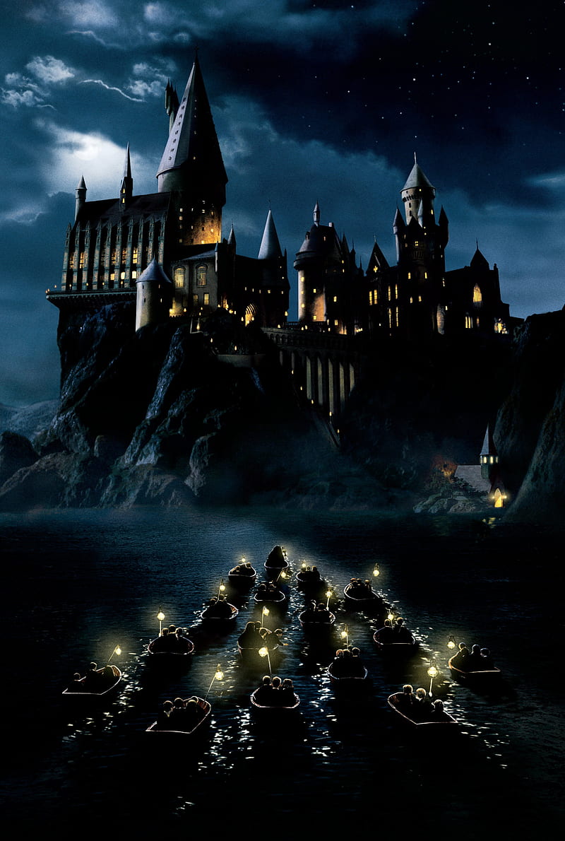 Harry potter 1, castle, harry potter magic, movie, the sorcerers stone, HD  phone wallpaper | Peakpx