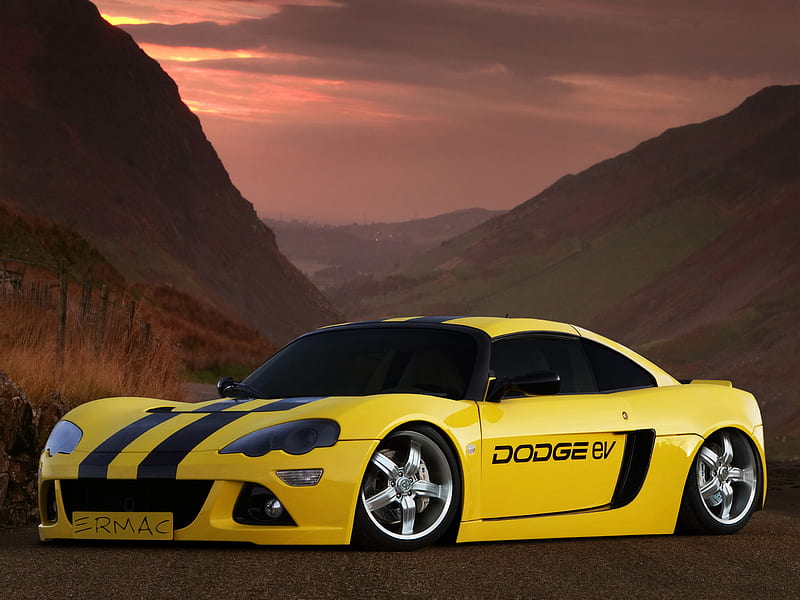 Ermac - Dodge EV, dodge, ev, ermac, car, HD wallpaper