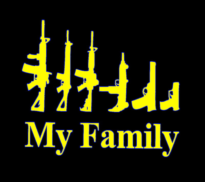 Family, art, defence, guns, handgun, nra, pistol, protect, rifle, safety, HD wallpaper