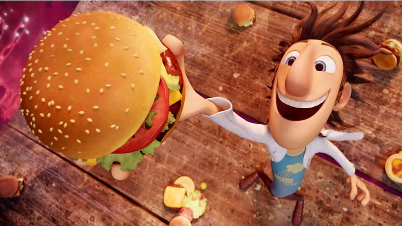 Cloudy With A Chance Of Meatballs, HD wallpaper