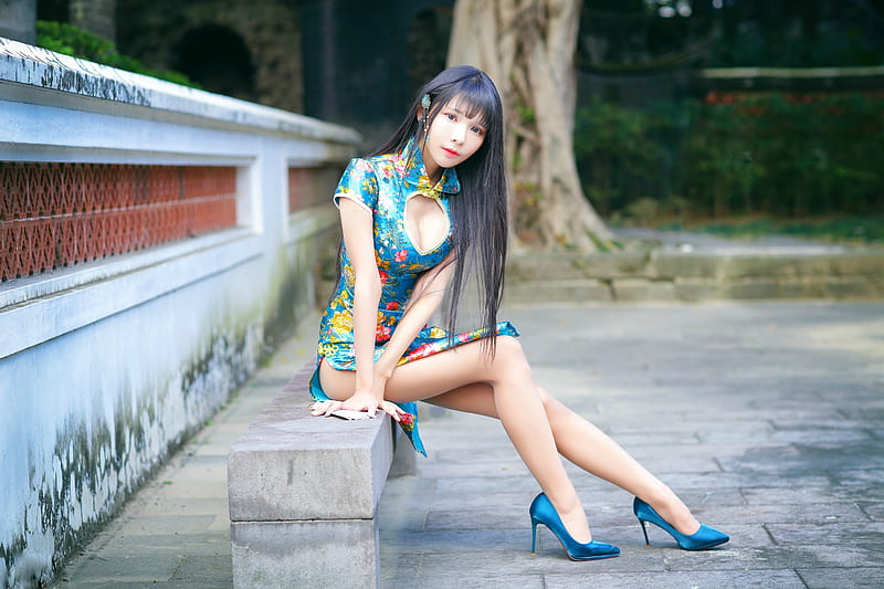 Asian legs long Cute Women
