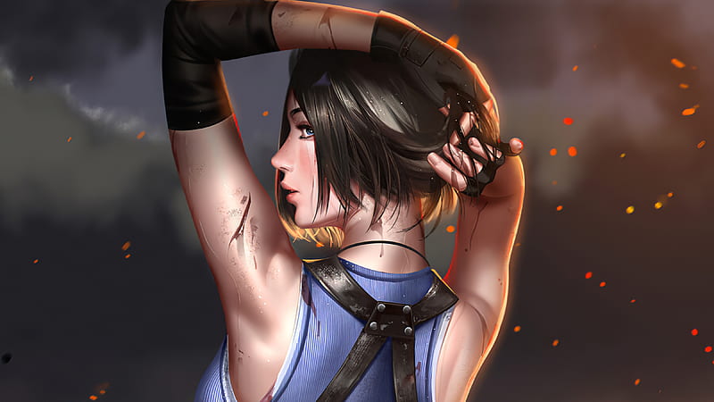 ArtStation - Jill Valentine - Resident Evil 3 Fanart