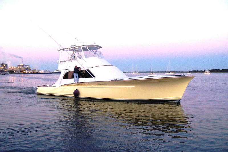 Sport Fish Boat, Fernandina, Power Boat, Florida, HD wallpaper