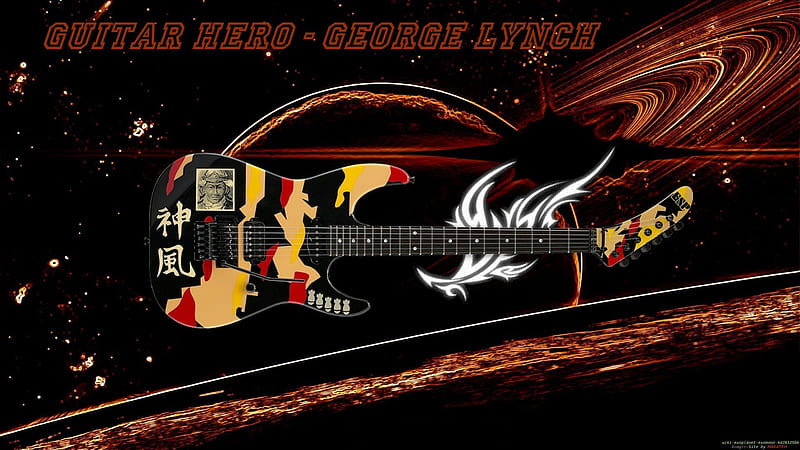 Guitar-George Lynch, Guitar, Player, George, Hero, HD wallpaper
