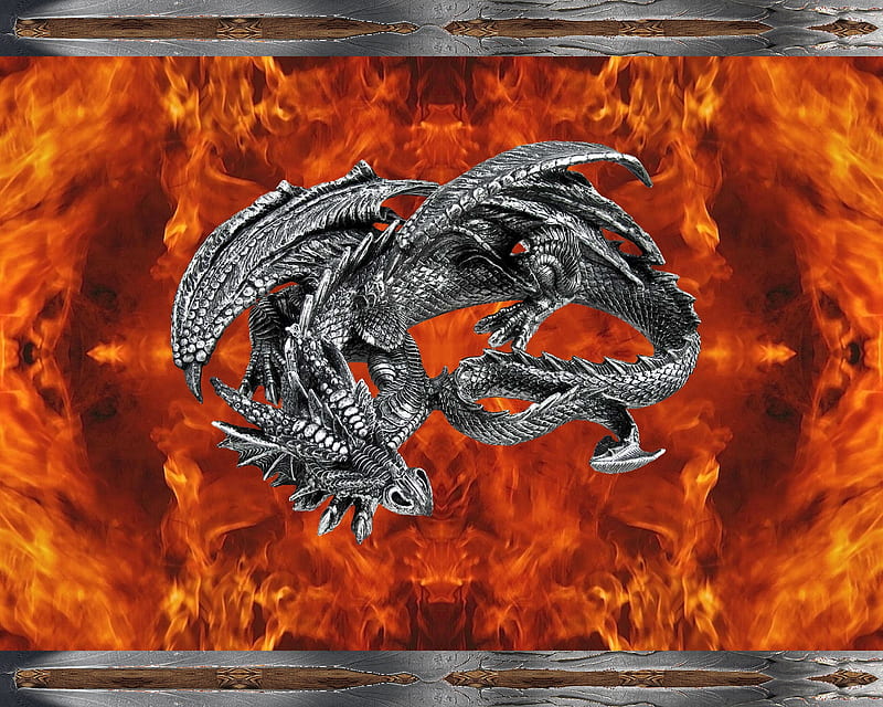 Dragon Fire, theme, HD wallpaper