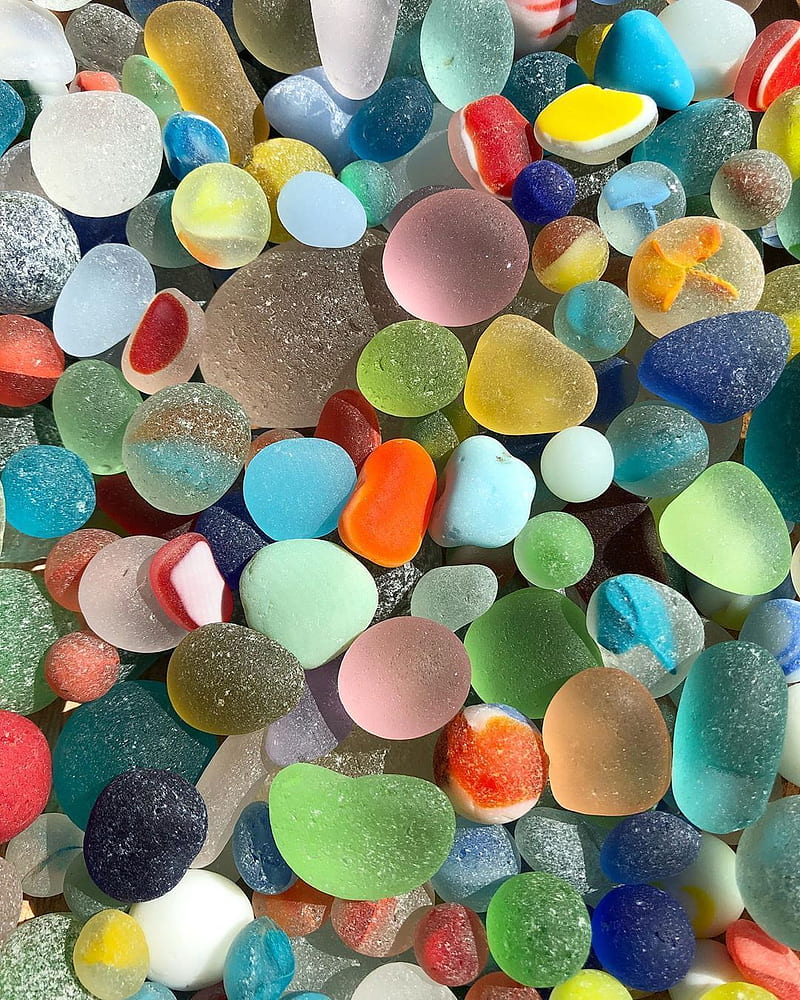 Clean Blue Sea on Instagram: “Seaglass beauty, HD phone wallpaper
