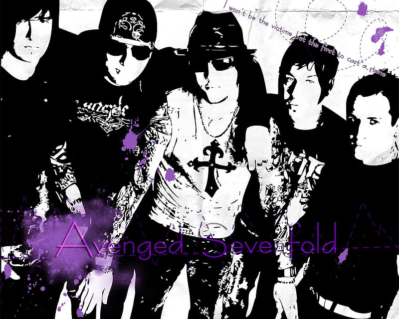 Avenged Sevenfold, m shadows, synyster gates, the rev, a7x, HD wallpaper