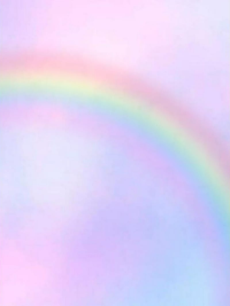 Rainbow, asthetic, pastel, pink, rainbow, HD phone wallpaper | Peakpx