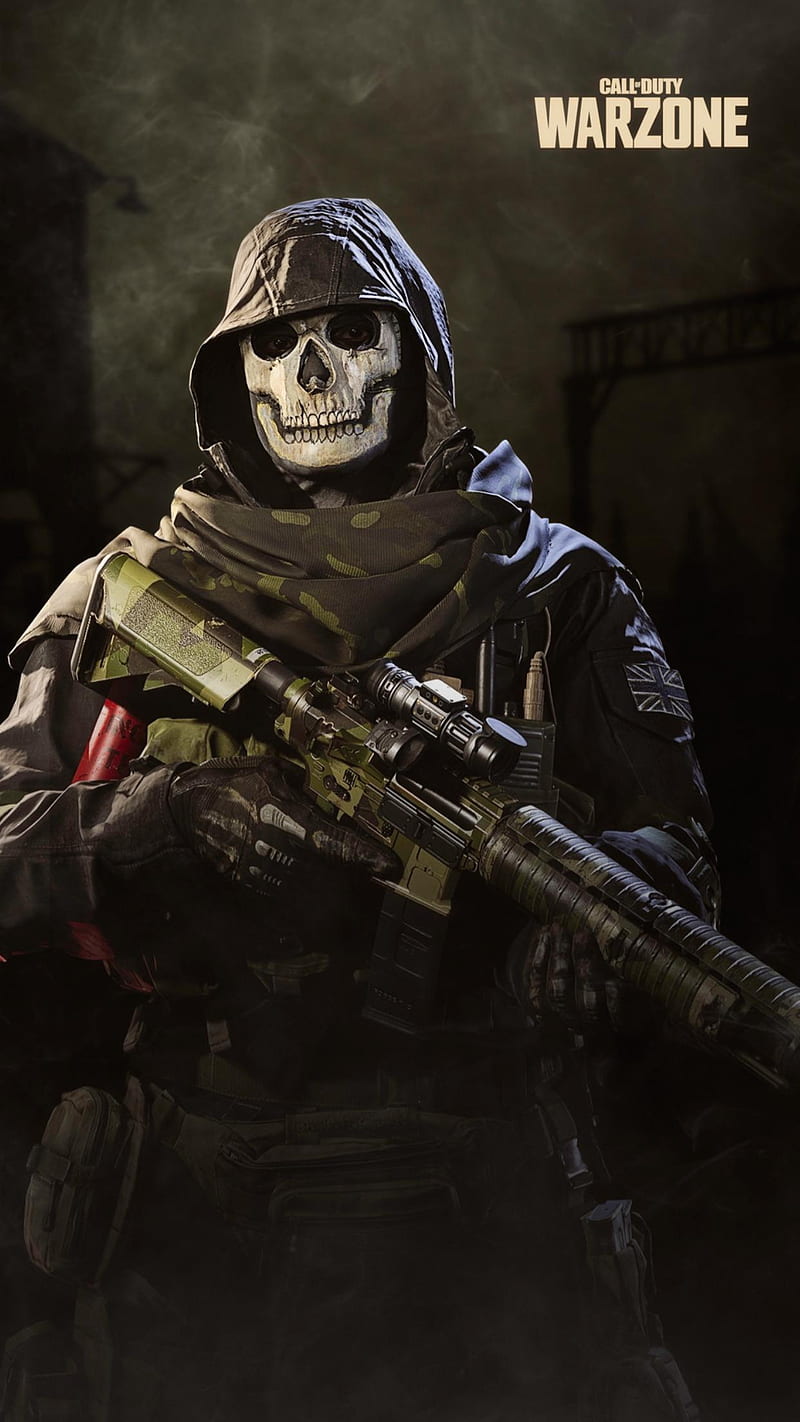 Ghost COD: Call of Duty: Modern Warfare 2 4K Wallpaper iPhone HD