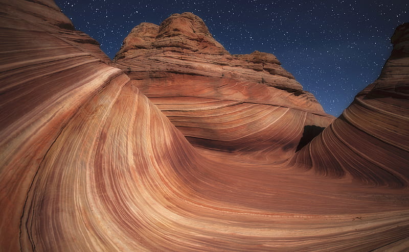 The Wave, Coyote Buttes North, Paria Canyon... Ultra, United States, Arizona, Travel, Rock, Wilderness, Cliffs, Formations, Sandstone, Destination, vermilion, nationalmonument, rock formation, CoyoteButtes, thewave, HD wallpaper