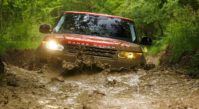 2014 Range Rover Sport V8 Supercharged Chile Red - Off-Road , car, HD wallpaper