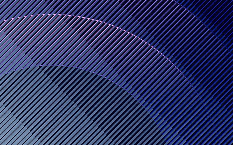 violet waves, creative, waves texture, aligned lines, violet background, abstract waves, HD wallpaper