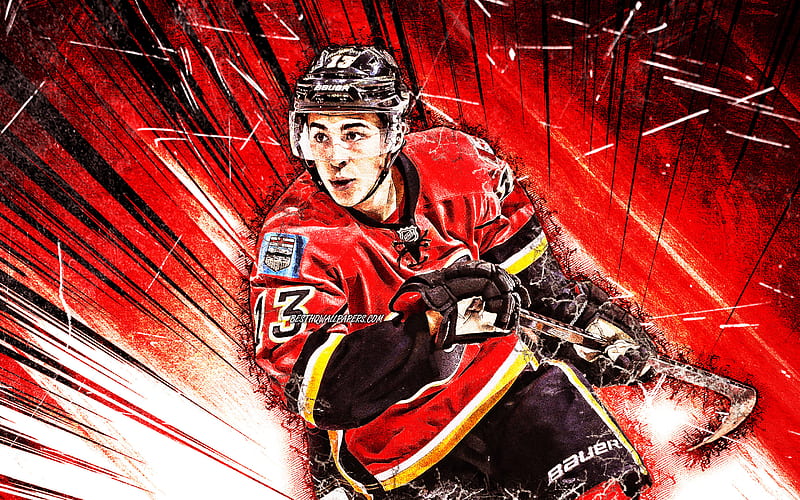 Awesome Johnny Hockey Wallpaper from @hockey.wallpapers : r/CalgaryFlames