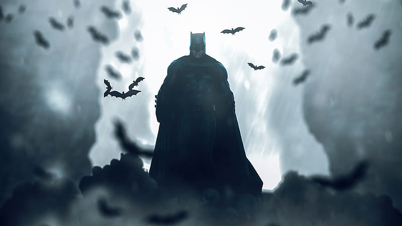 Batman Bats 2020, batman, superheroes, artwork, artist, artstation, HD wallpaper