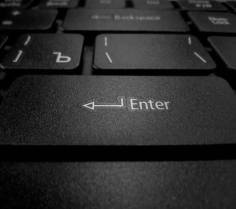 Enter, computer, keyboard, HD wallpaper