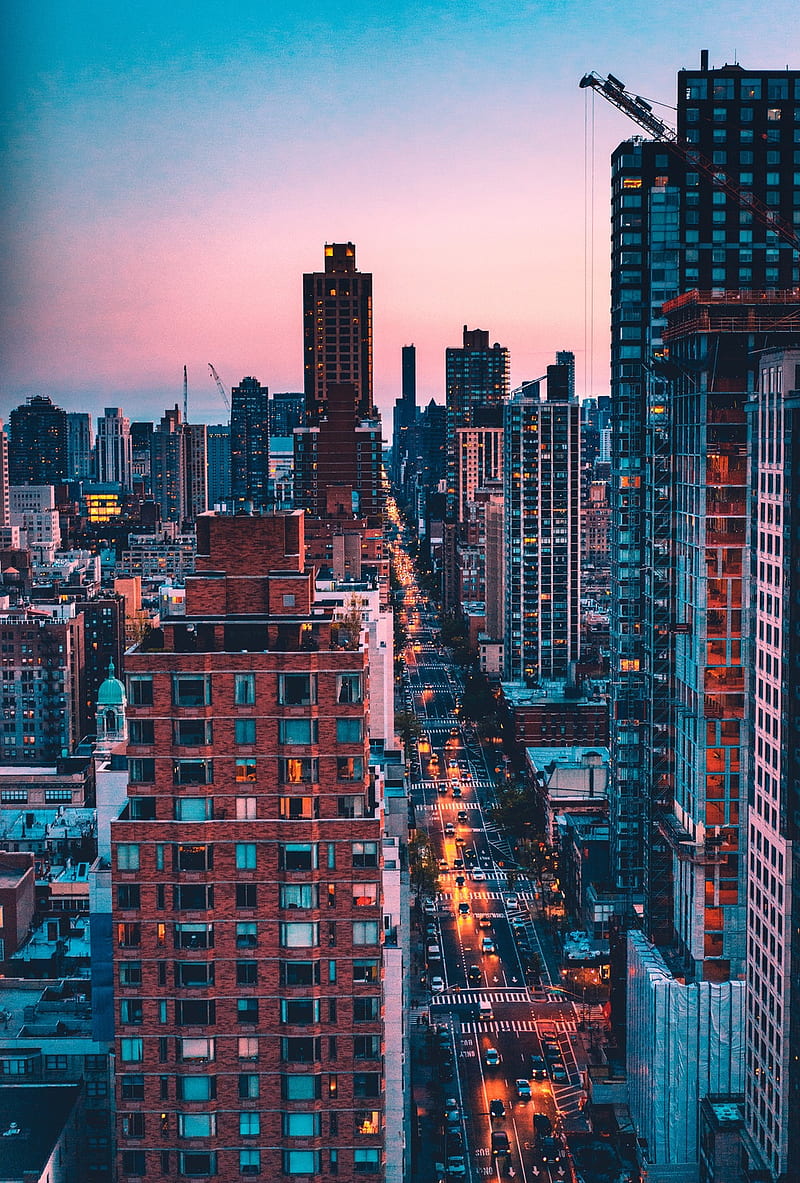 City view, la, new york, tokyo, tower, HD phone wallpaper | Peakpx