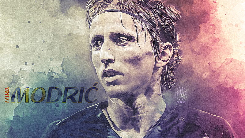Croatian Real Madrid C.F. Soccer Luka Modric, HD wallpaper