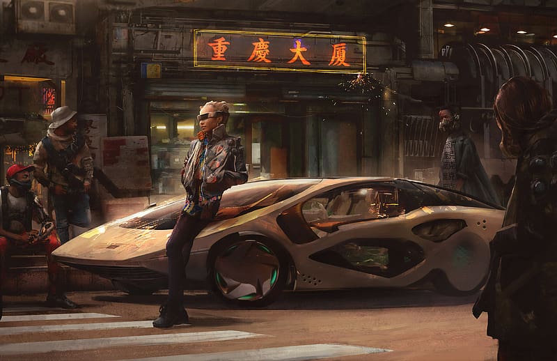 Car, Futuristic, Video Game, Cyberpunk 2077, HD Wallpaper | Peakpx