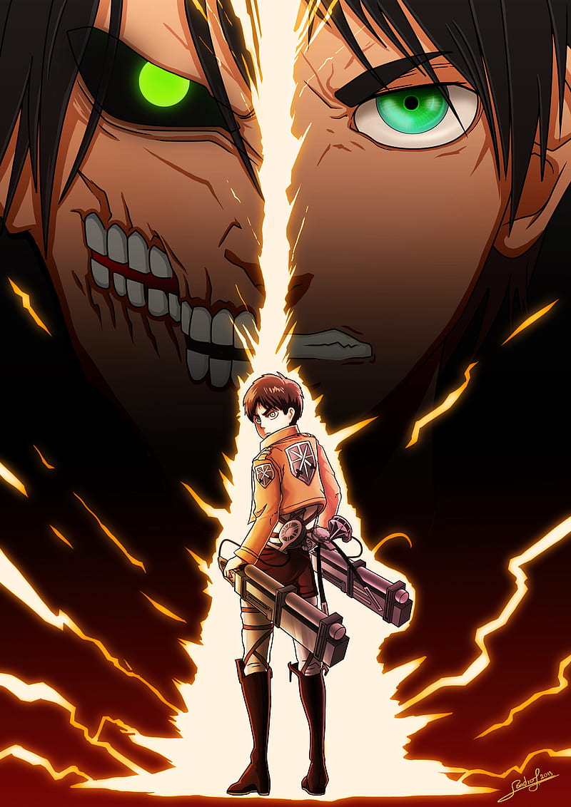 Original Attack on Titan Anime Poster