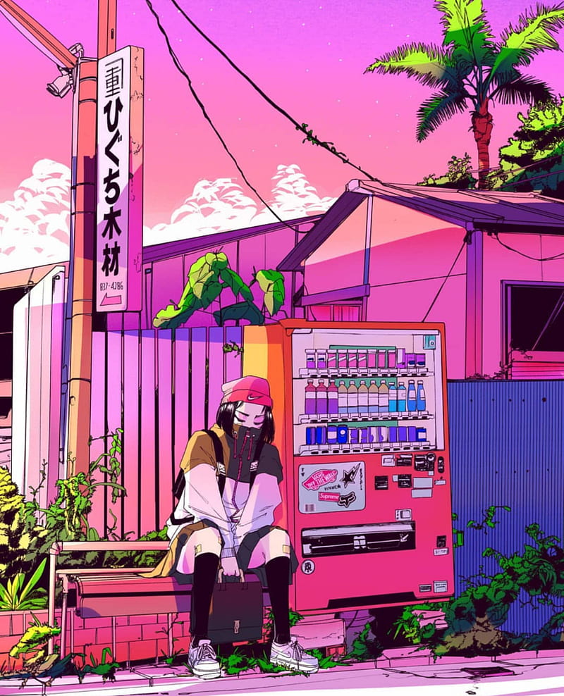 Anime girl, aesthetic, anime, anime girl, girl, japan, japanese, style, HD  phone wallpaper | Peakpx